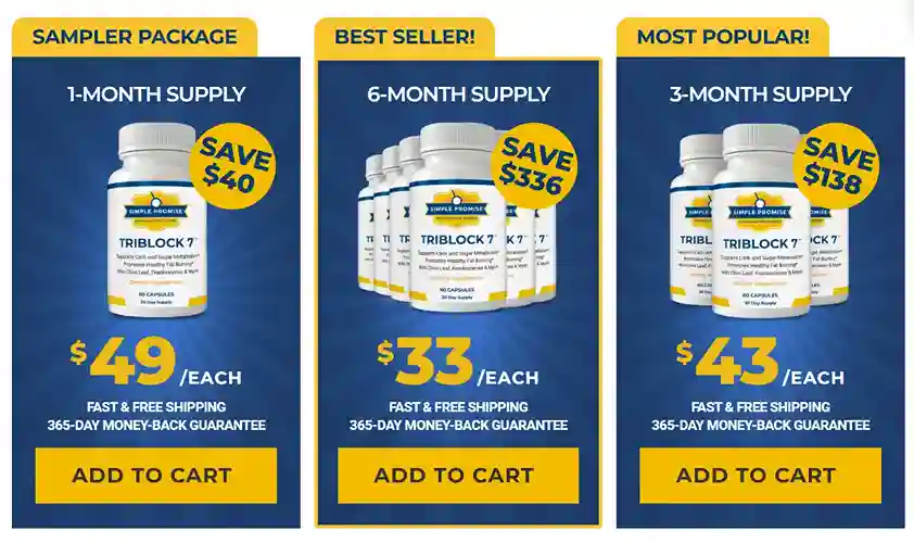 TriBlock 7 TriBlock 7 price